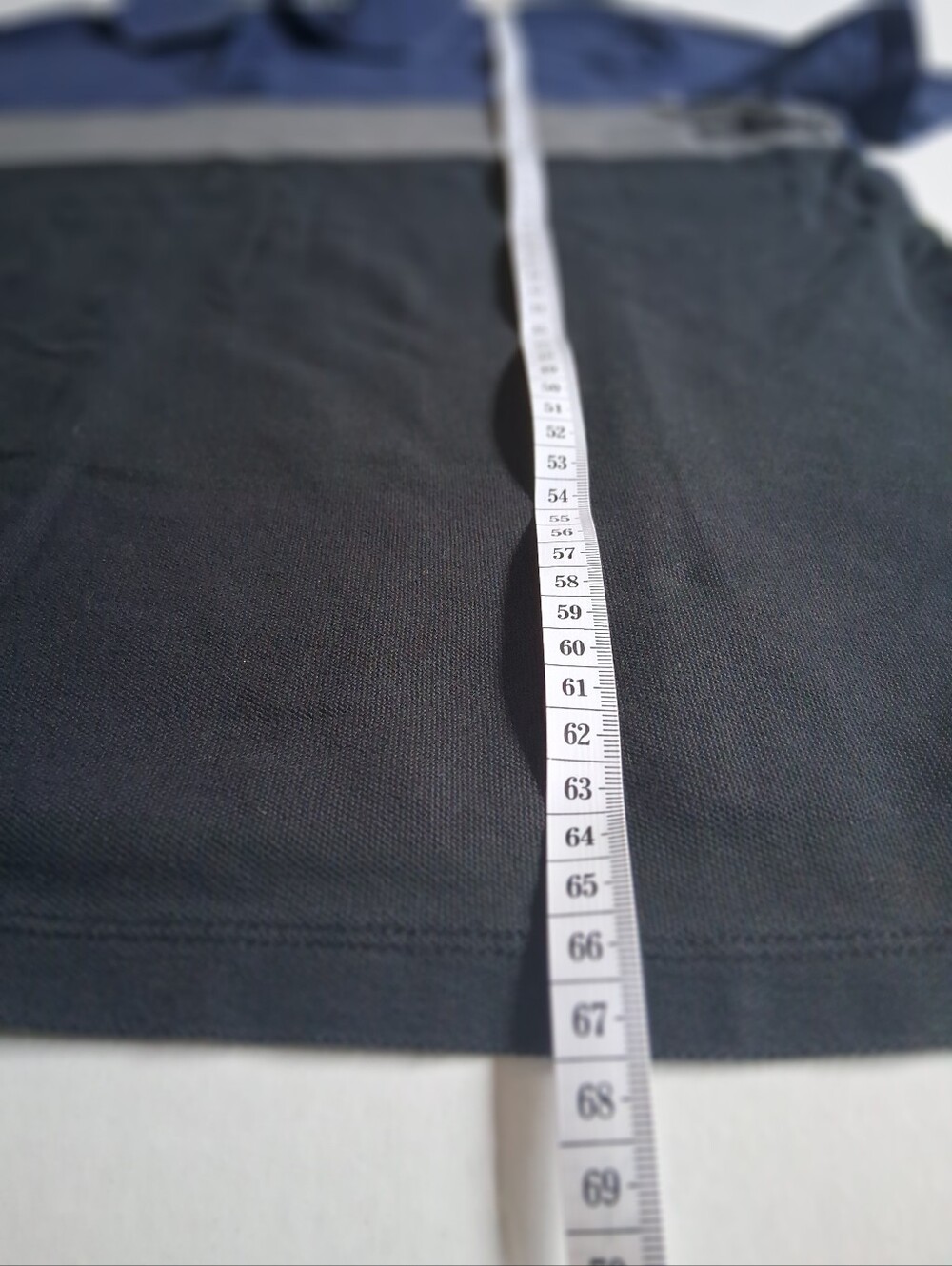 Calvin Klein Navy, Gray & Black Colorblock Polo - Picture 5 of 7